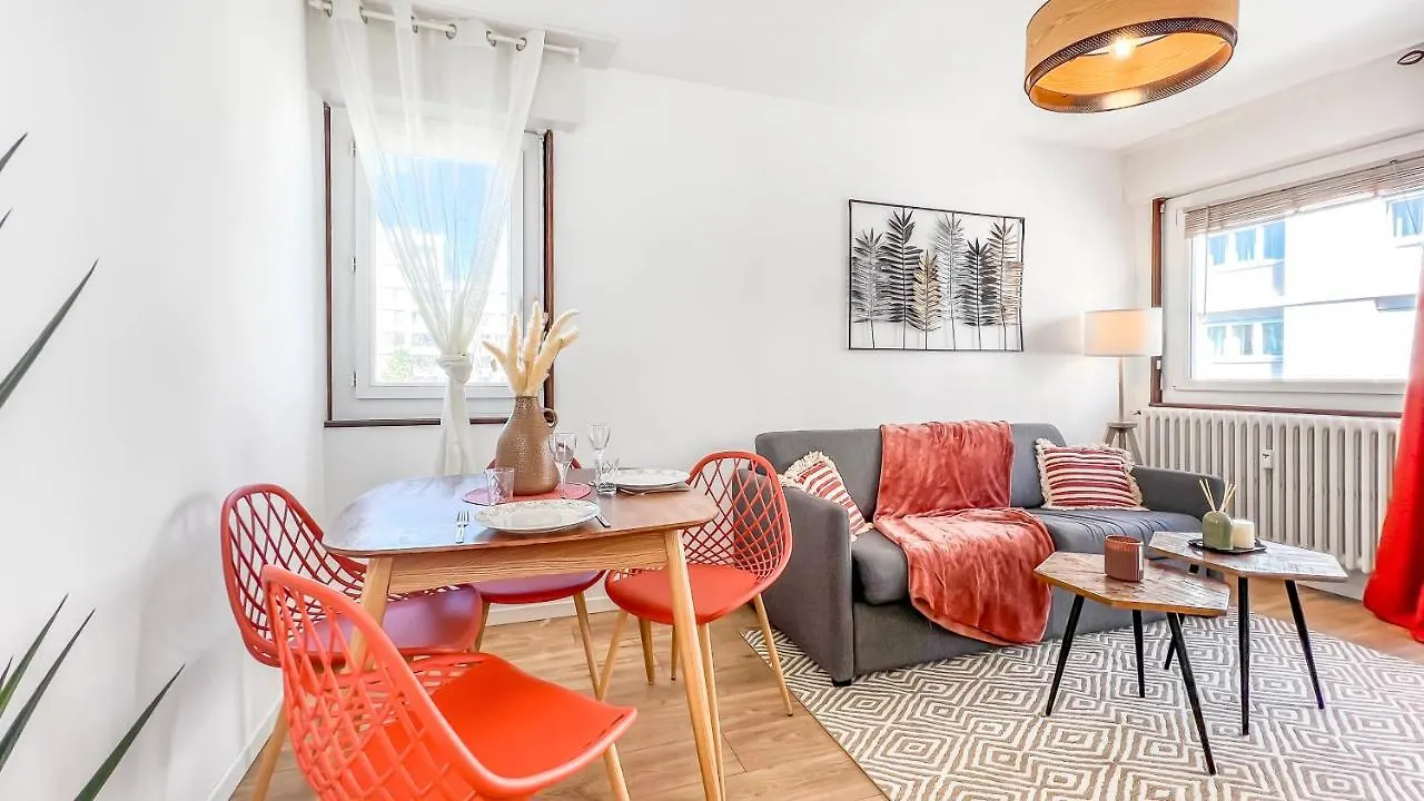 Homey Mango - Proche Centre/Parking Gratuit/Proche Gare/Balcon Annemasse